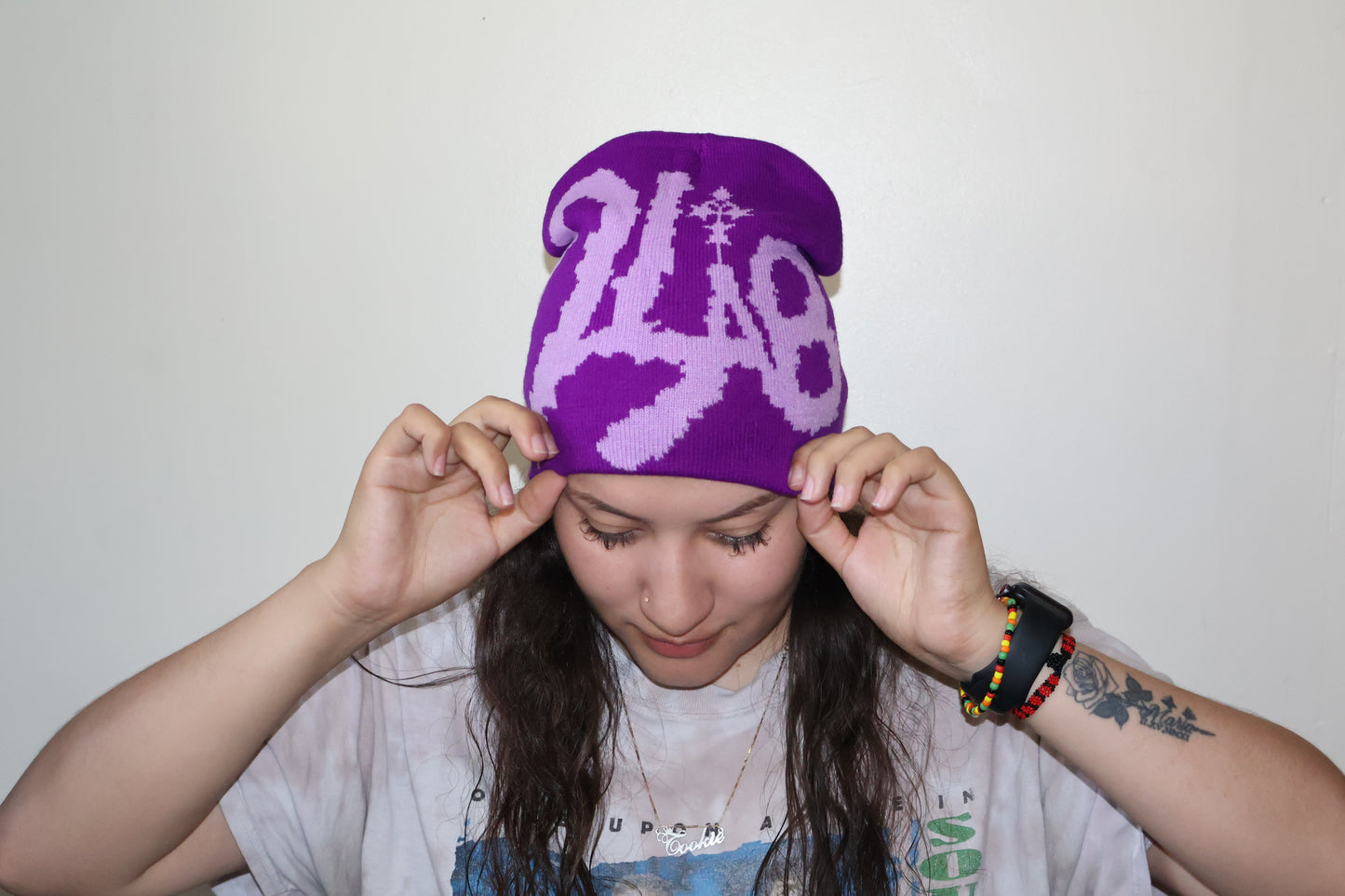 2LA8 Grape Ape Beanie